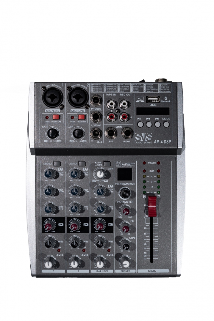 SVS Audiotechnik mixers AM-4 DSP Аналоговый микшерный пульт, 4-канала в Ростовской области