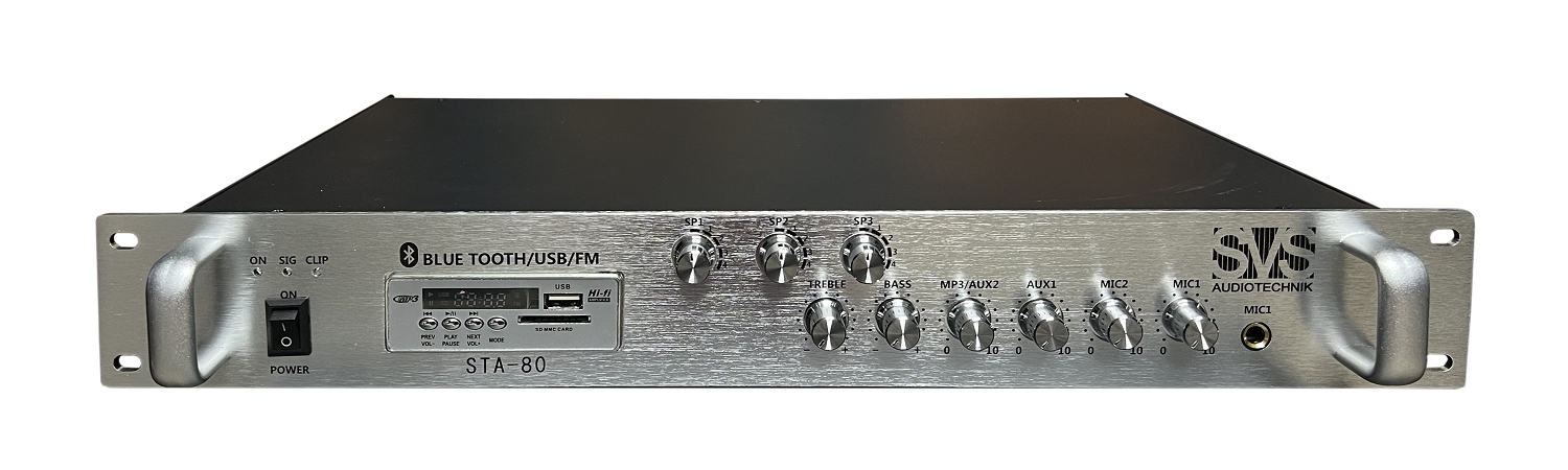 SVS Audiotechnik STA-80 Микшер-усилитель для систем Public Address в Ростовской области